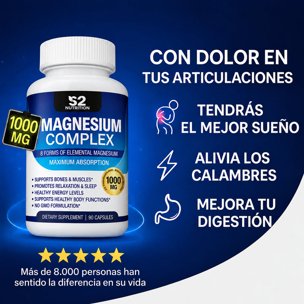 MAGNESIUM COMPLEX 8 FORMULAS